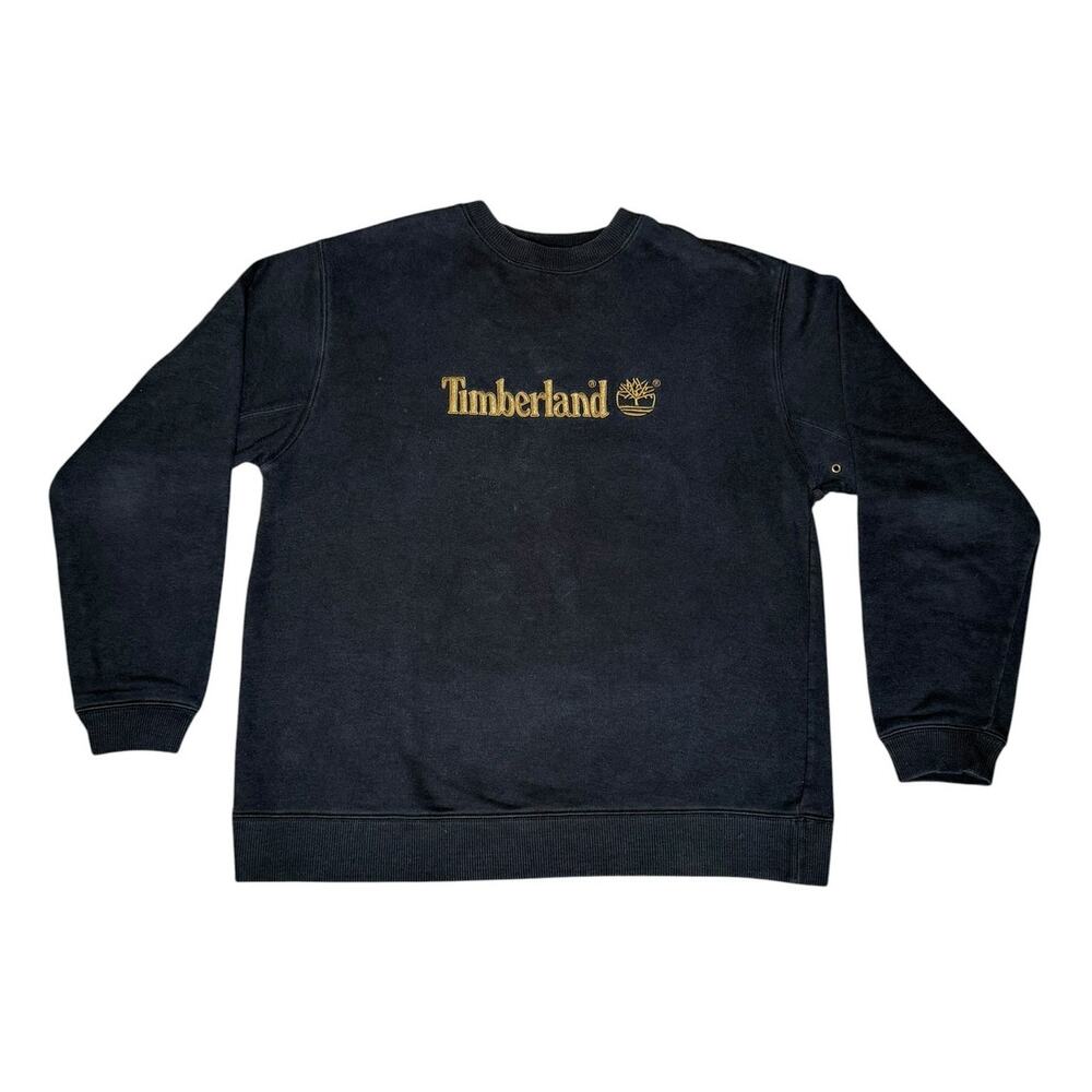 Vintage Timberland Embroidered Logo Crewneck Sweatshirt